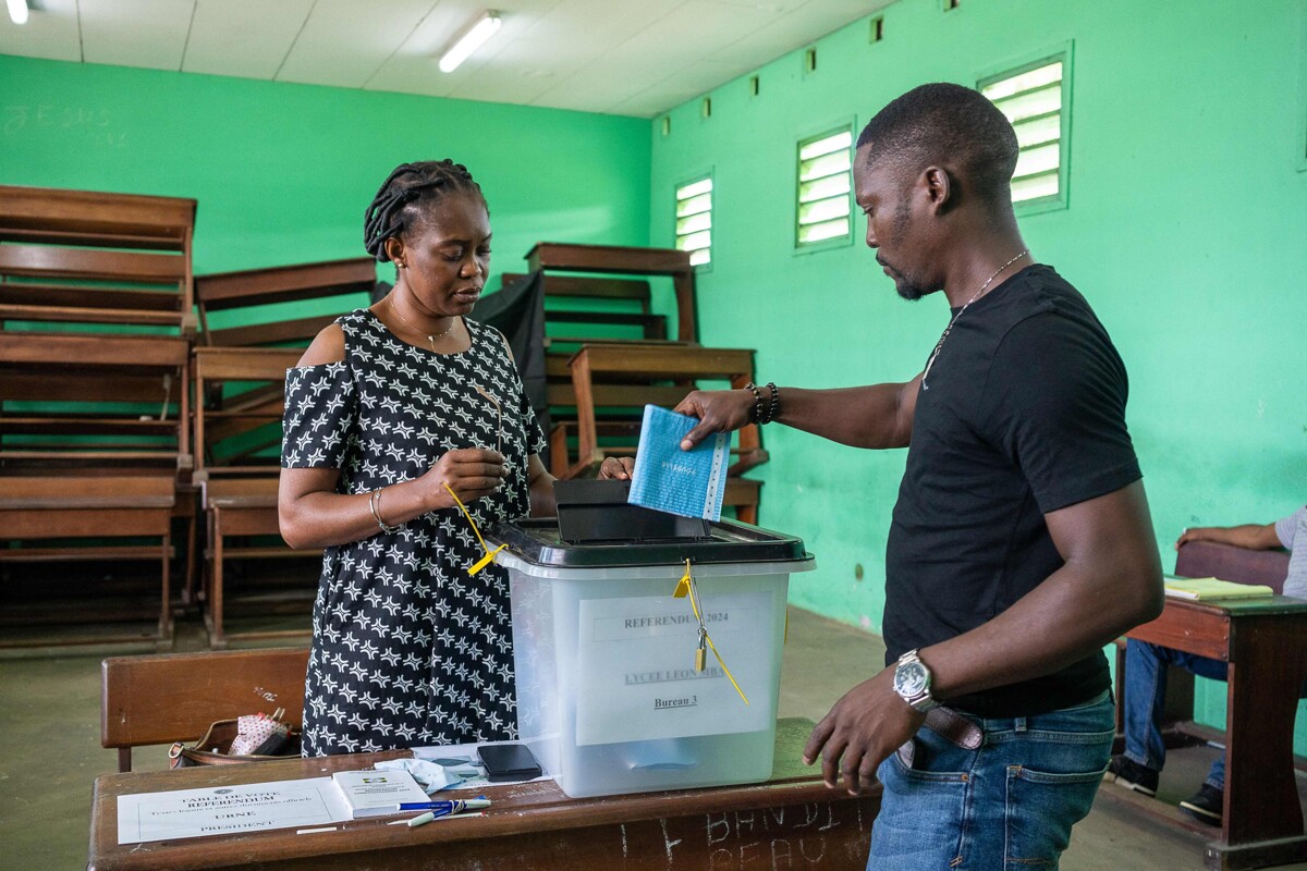 Gabon Votes on New Constitution